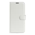 Miniatyrbild 2 av 6: Motorola Edge 30 Pro Fodral Litchi Textur Vit