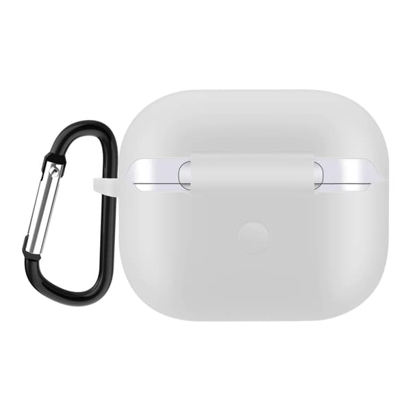 AirPods 3 Skal Silikon Karbinhake Vit