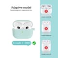 Miniatyrbild 5 av 6: AirPods 3 Skal Silikon Med Krok Blå