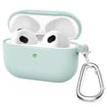 Miniatyrbild 1 av 6: AirPods 3 Skal Silikon Med Krok Blå