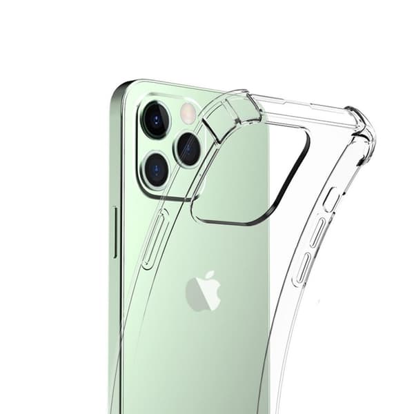 iPhone 14 Pro Skal - Stöttåligt Transparent