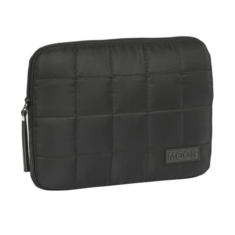Laptopfodral Moos 11,6 Vadderad Svart (31 x 23 x 2 cm)