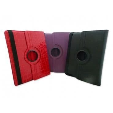 Fodral för i Pad med croco-finish eller slät svart croco-påse för tablettfodral.