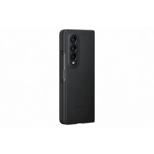 Samsung Original Galaxy Z Fold 4 Cover Leather Cover Sort