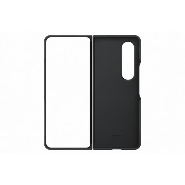Samsung Original Galaxy Z Fold 4 Cover Leather Cover Sort