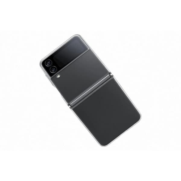 Samsung Original Galaxy Z Flip 4 Kuori Clear Slim Cover Läpinäkyvä Kirkas