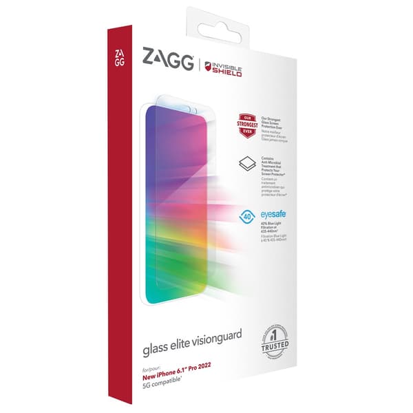 ZAGG InvisibleShield iPhone 14 Pro Näytönsuoja Glass Elite VisionGuard