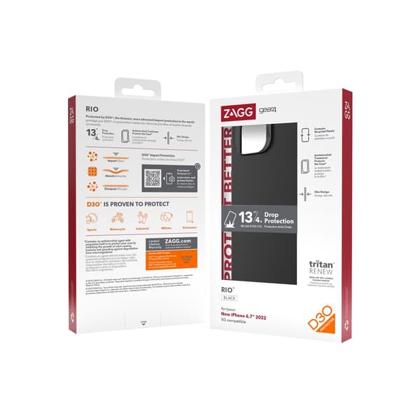 Gear4 iPhone 14 Plus Cover Rio Sort