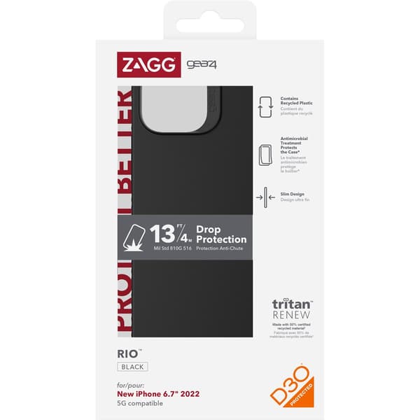 Gear4 iPhone 14 Plus Cover Rio Sort