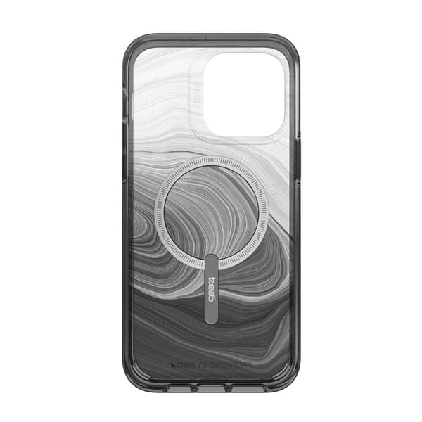 Gear4 iPhone 14 Pro Max Kuori Milan Snap Black Swirl