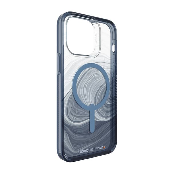 Gear4 iPhone 14 Pro Max Kuori Milan Snap Blue Swirl