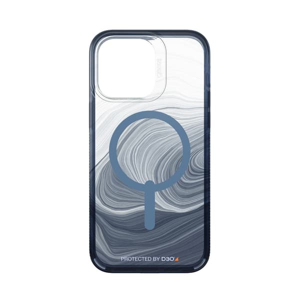 Gear4 iPhone 14 Pro Max Kuori Milan Snap Blue Swirl