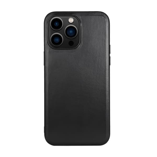 Mobildeksel Lær MagSeries Svart - iPhone 14 Pro Max