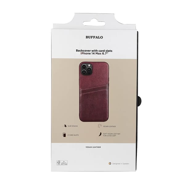 Cover PU Brun - iPhone 14 Plus