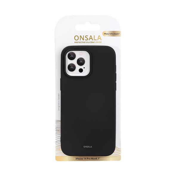 Mobildeksel Silikon Black - iPhone 14 Pro Max