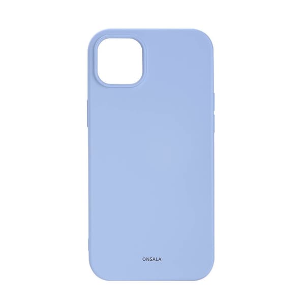 Mobilcover Silikone Light Blue - iPhone 14 Plus