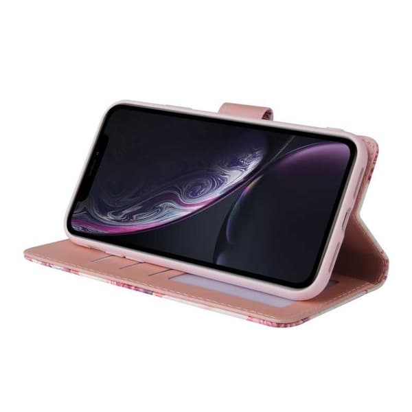 iPhone XR Trendikäs lompakkokotelo Sparkle 4-FACK
