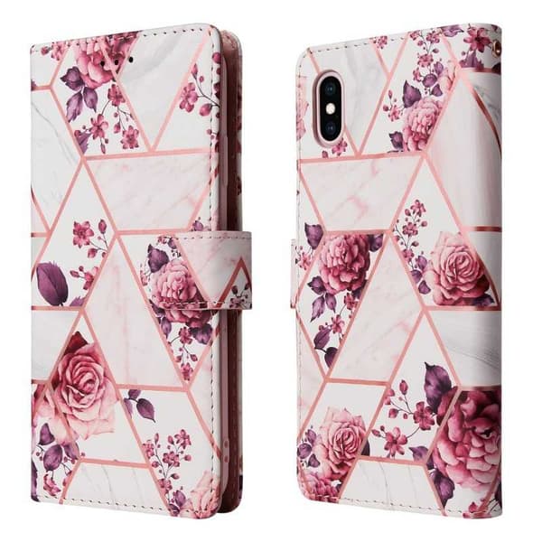 iPhone XS Max Trendigt Plånboksfodral Sparkle 4-FACK