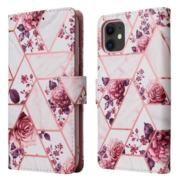 iPhone 11 Pro Trendikäs lompakkokotelo Sparkle 4-FACK