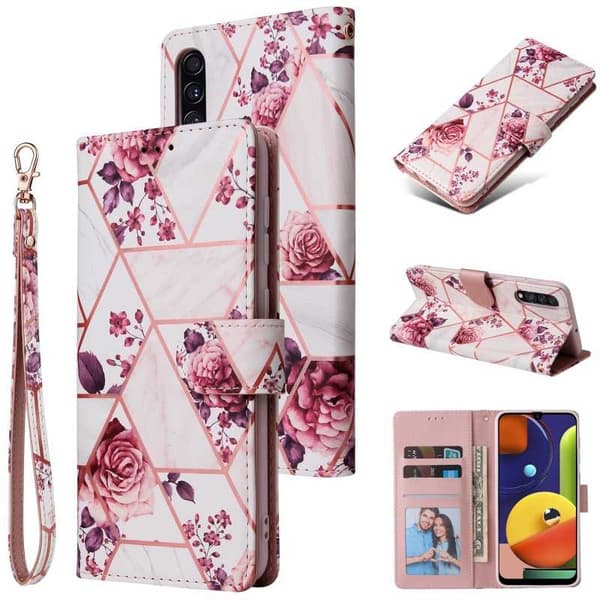 Redmi 9A Trendy Wallet Case Sparkle 4-SLOT