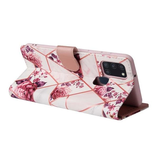 Samsung A21s Trendy Pung-etui Sparkle 4-RUMMET