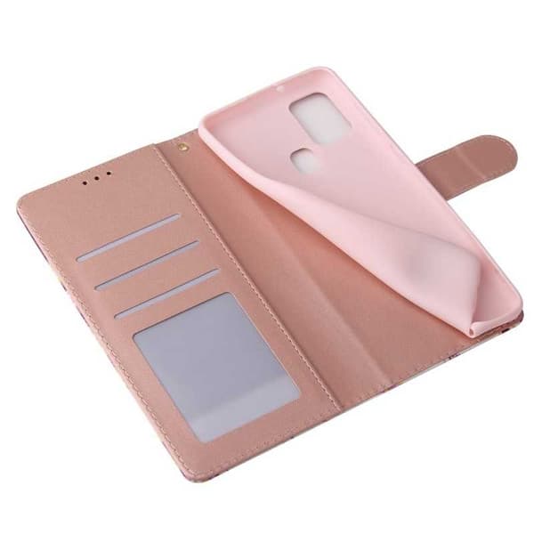Samsung A21s Trendy Pung-etui Sparkle 4-RUMMET