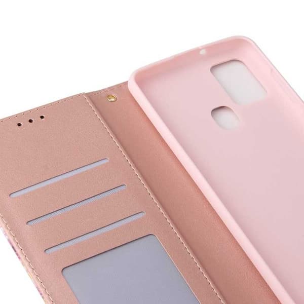 Samsung A21s Trendy Pung-etui Sparkle 4-RUMMET