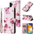 Miniatyrbillede 1 af 5: Samsung A13 5G / A04s Trendy pung-etui Sparkle 4-RUMMET