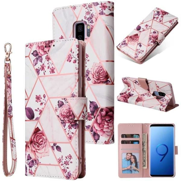 Samsung S9 Plus Trendy Pung-etui Sparkle 4-SLOT