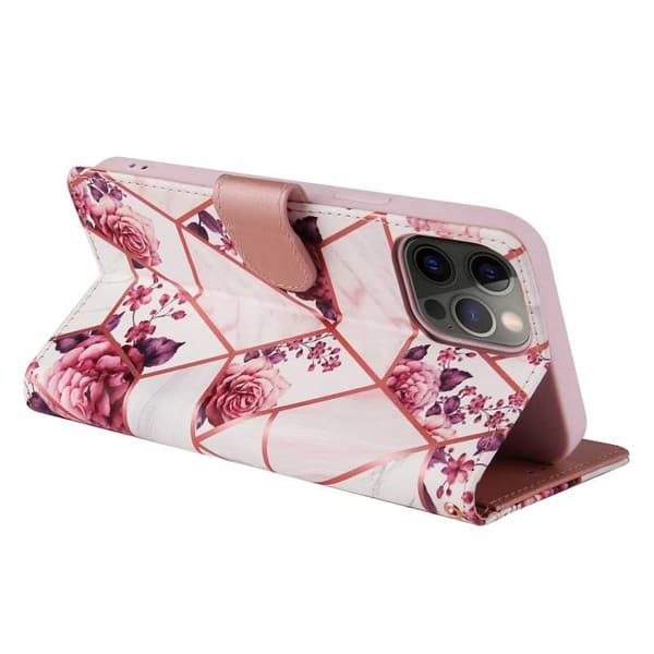 iPhone 12 Pro Max Trendy Pung-etui Sparkle 4-RUMMET