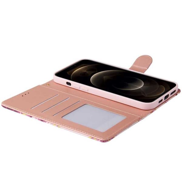 iPhone 12 Pro Max Trendy Pung-etui Sparkle 4-RUMMET