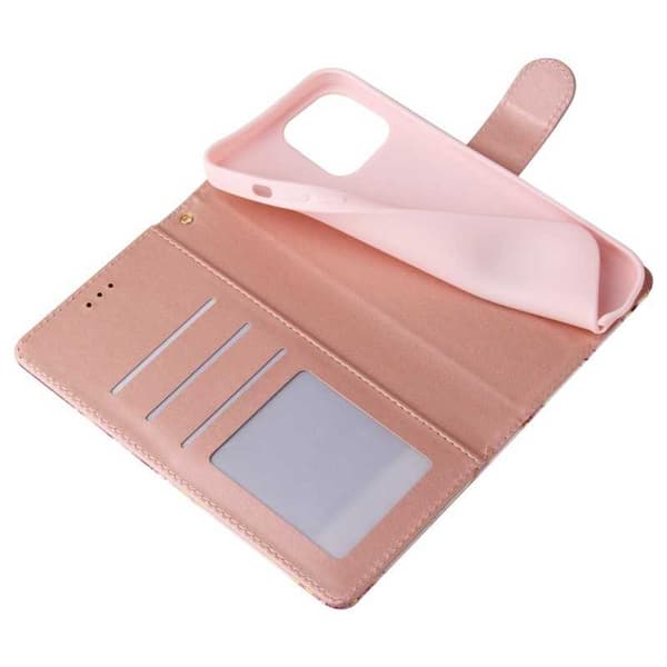 iPhone 12 Pro Max Trendy Pung-etui Sparkle 4-RUMMET