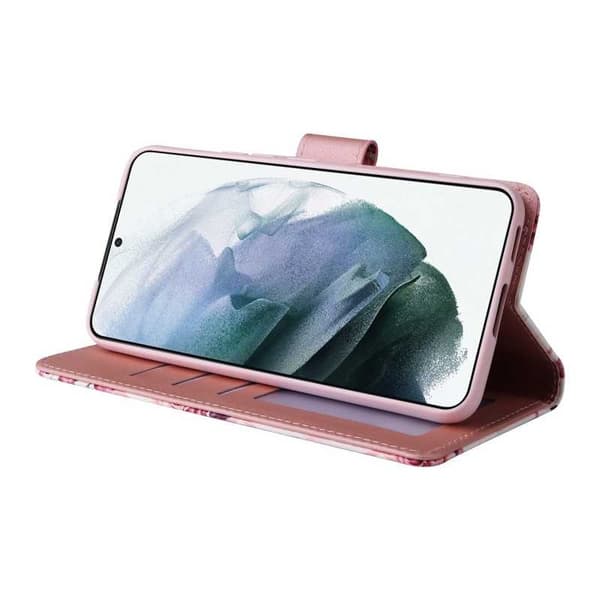 Samsung S22 Trendigt Plånboksfodral Sparkle 4-FACK