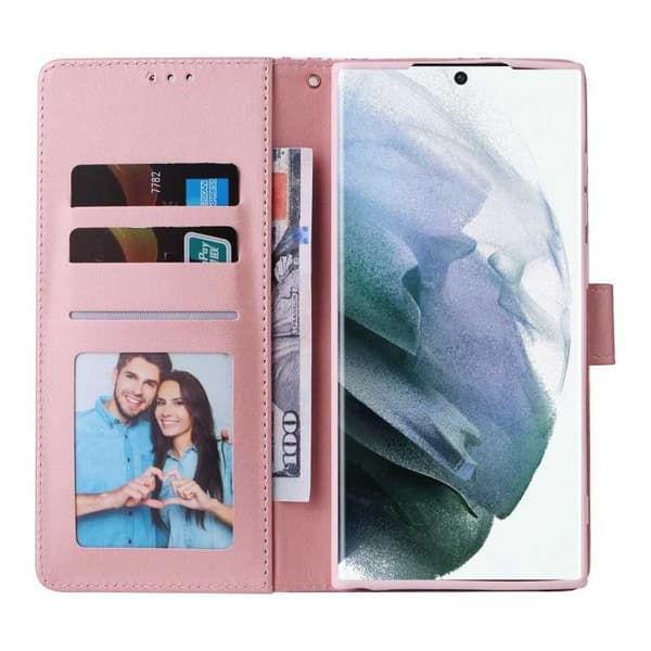Samsung S22 Ultra Trendy Pung-etui Sparkle 4-SLOT