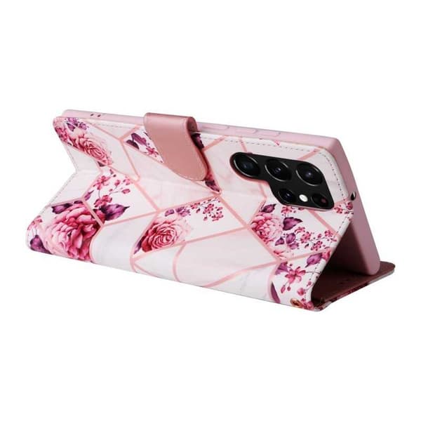 Samsung S22 Ultra Trendy Pung-etui Sparkle 4-SLOT