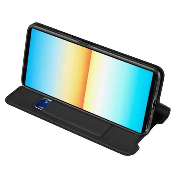 Xperia 10 IV Flip Case Skin Pro med kortrum