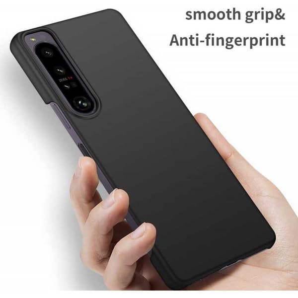 Xperia 1 IV Ultratunt Mattsvart Skal Basic V2