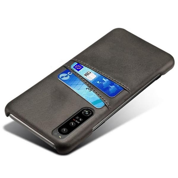 Xperia 1 IV Stötdämpande Korthållare Retro V2
