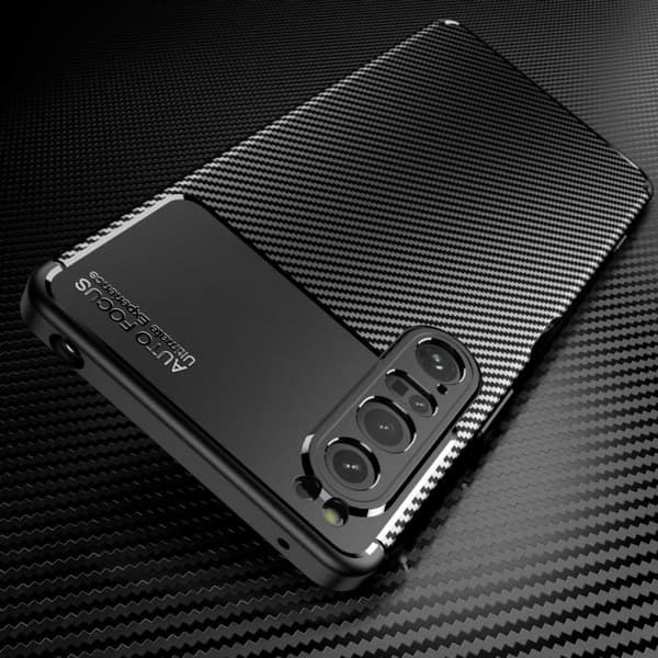 Xperia 1 IV stødsikkert slankt cover FullCarbon V4