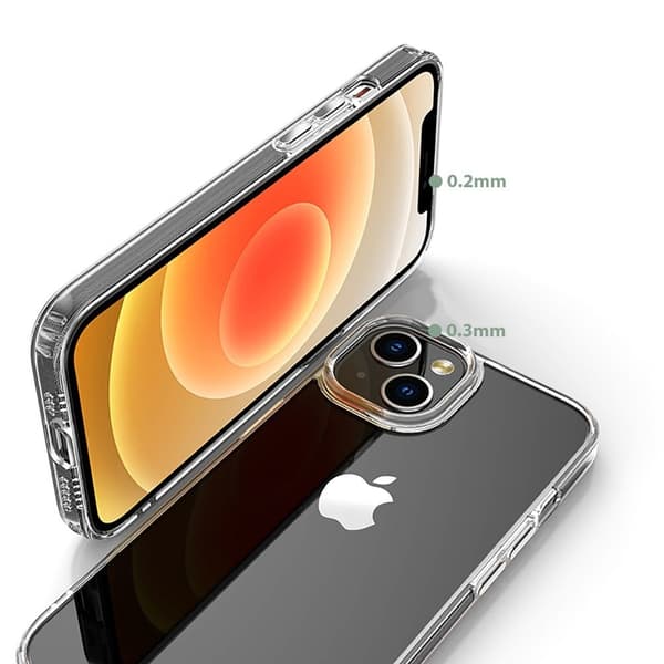 Tech-Protect iPhone 14 Skal FlexAir Hybrid Transparent