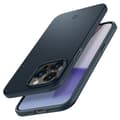 Miniatyrbild 6 av 6: Spigen iPhone 14 Pro Max Skal Thin Fit Metal Slate
