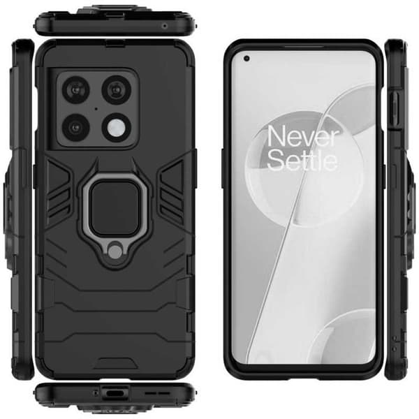 OnePlus 10 Pro Shockproof Cover med Ring Holder ThinArmor