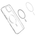 Miniatyrbillede 7 af 11: Spigen iPhone 14 Plus Cover Crystal Hybrid MagFit Hvid