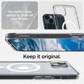 Miniatyrbillede 10 af 11: Spigen iPhone 14 Plus Cover Crystal Hybrid MagFit Hvid