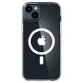 Miniatyrbillede 2 af 11: Spigen iPhone 14 Plus Cover Crystal Hybrid MagFit Hvid