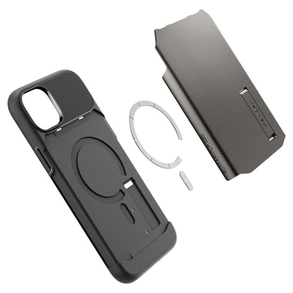 Spigen iPhone 14 Plus Cover Slim Armor MagFit Gunmetal