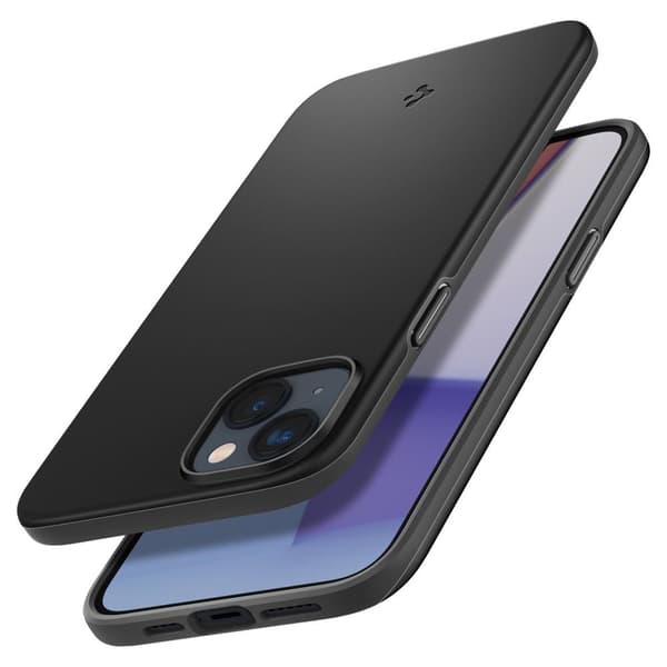 Spigen iPhone 14 Plus Kuori Thin Fit Musta