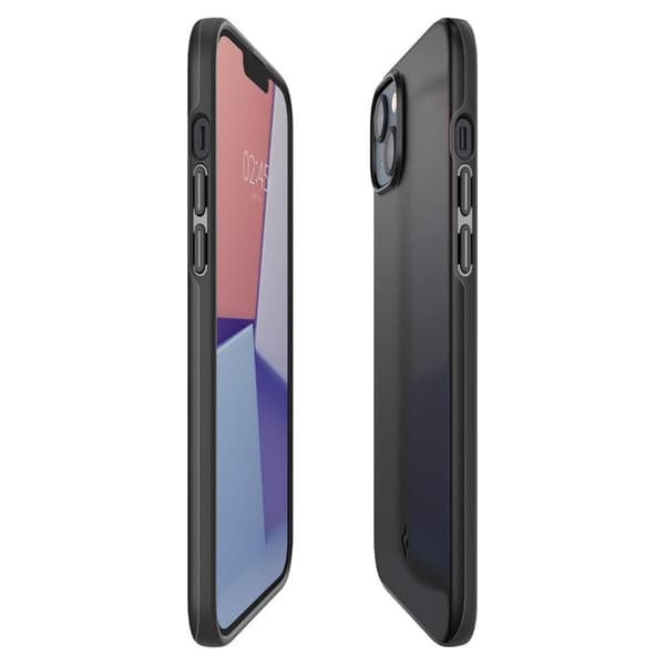 Spigen iPhone 14 Plus Kuori Thin Fit Musta