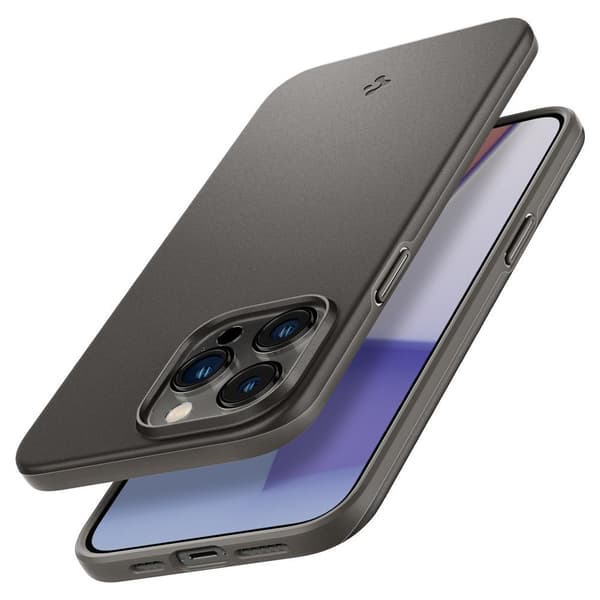 Spigen iPhone 14 Pro Kuori Thin Fit Gunmetal