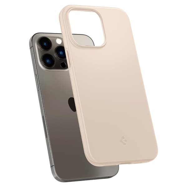 Spigen iPhone 14 Pro Cover Thin Fit Sand Beige